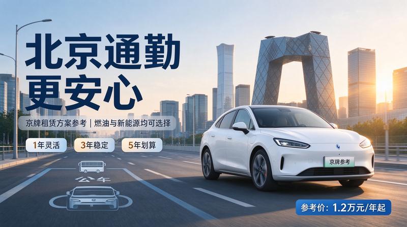 闲置北京租车牌租赁服务展示